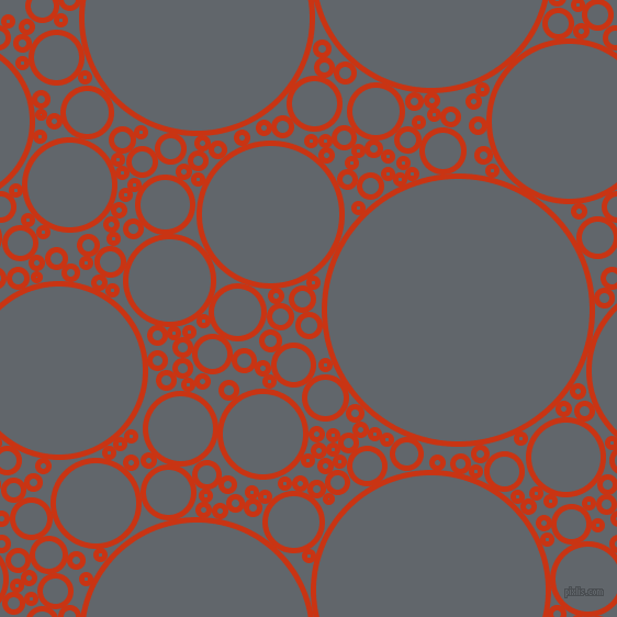 bubbles, circles, sponge, big, medium, small, 5 pixel line width, Harley Davidson Orange and Shuttle Grey circles bubbles sponge soap seamless tileable