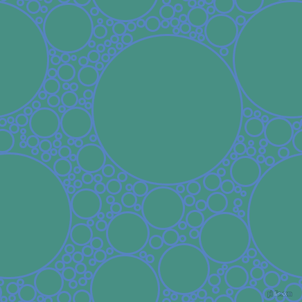 bubbles, circles, sponge, big, medium, small, 3 pixel line width, Havelock Blue and Lochinvar circles bubbles sponge soap seamless tileable