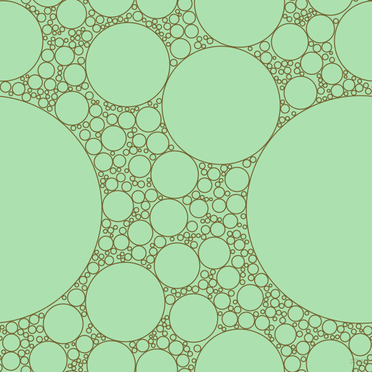 bubbles, circles, sponge, big, medium, small, 2 pixel line width, Himalaya and Celadon circles bubbles sponge soap seamless tileable