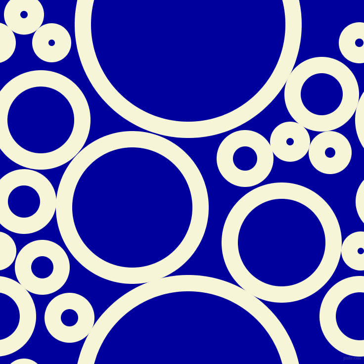 bubbles, circles, sponge, big, medium, small, 33 pixel line width, Hint Of Yellow and New Midnight Blue circles bubbles sponge soap seamless tileable