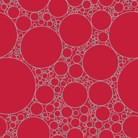bubbles, circles, sponge, big, medium, small, 2 pixel line width, Hit Grey and Cardinal circles bubbles sponge soap seamless tileable