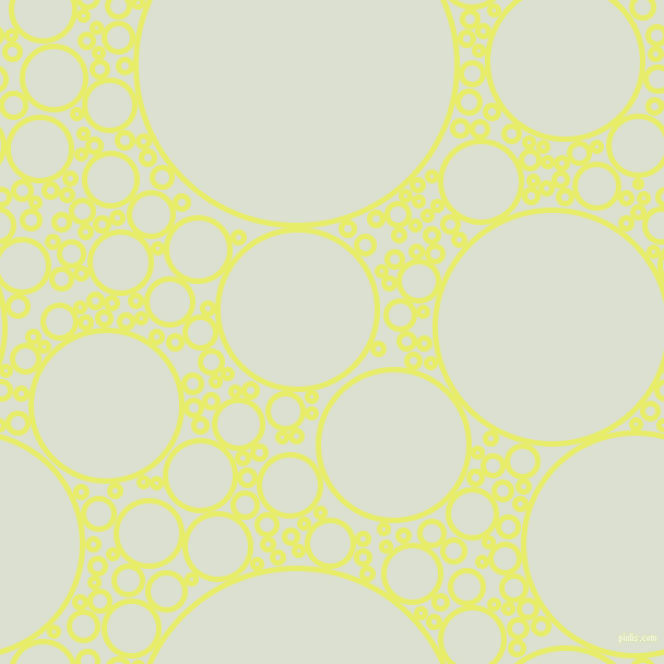 bubbles, circles, sponge, big, medium, small, 5 pixel line width, Honeysuckle and Feta circles bubbles sponge soap seamless tileable