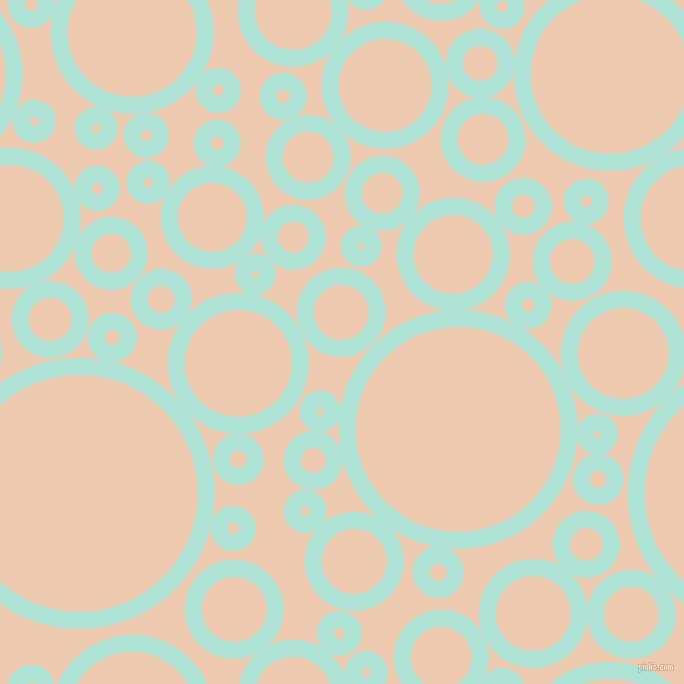 bubbles, circles, sponge, big, medium, small, 17 pixel line width, Ice Cold and Desert Sand circles bubbles sponge soap seamless tileable