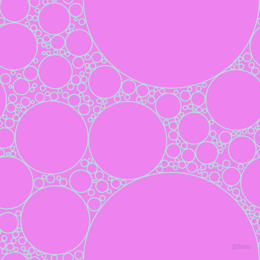 bubbles, circles, sponge, big, medium, small, 2 pixel line width, Ice Cold and Violet circles bubbles sponge soap seamless tileable