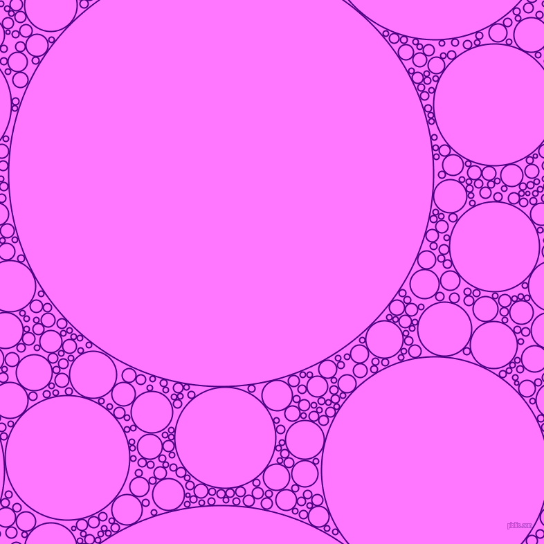 bubbles, circles, sponge, big, medium, small, 2 pixel line width, Indigo and Fuchsia Pink circles bubbles sponge soap seamless tileable