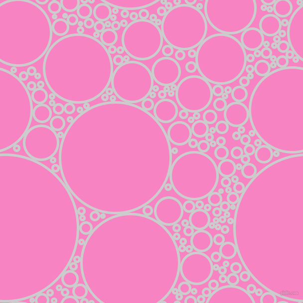 bubbles, circles, sponge, big, medium, small, 5 pixel line width, Iron and Tea Rose circles bubbles sponge soap seamless tileable
