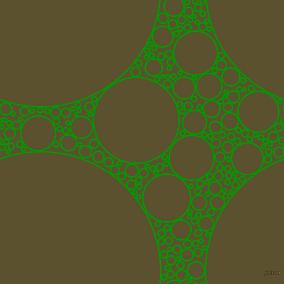 bubbles, circles, sponge, big, medium, small, 3 pixel line width, Islamic Green and West Coast circles bubbles sponge soap seamless tileable