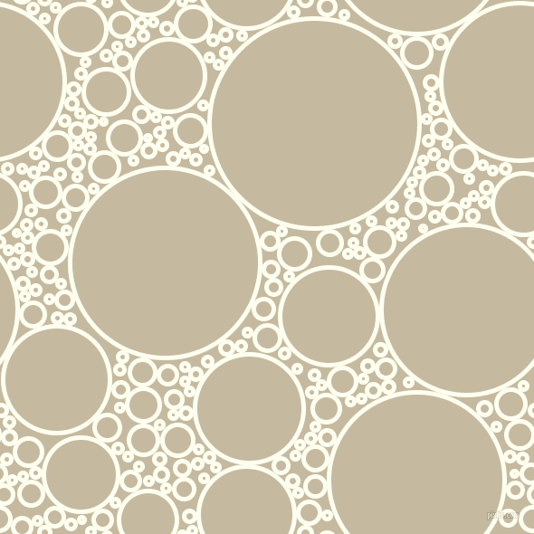 bubbles, circles, sponge, big, medium, small, 5 pixel line width, Ivory and Sisal circles bubbles sponge soap seamless tileable