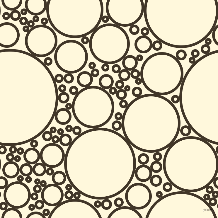 bubbles, circles, sponge, big, medium, small, 9 pixel line width, Jacko Bean and Corn Silk circles bubbles sponge soap seamless tileable