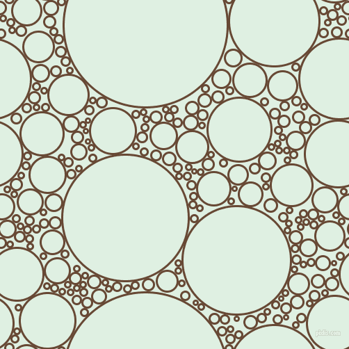 bubbles, circles, sponge, big, medium, small, 3 pixel line width, Jambalaya and Off Green circles bubbles sponge soap seamless tileable