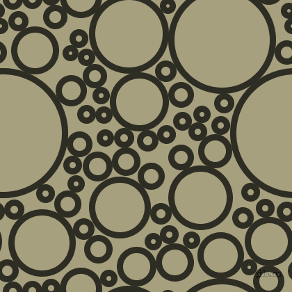bubbles, circles, sponge, big, medium, small, 9 pixel line width, Karaka and Hillary circles bubbles sponge soap seamless tileable
