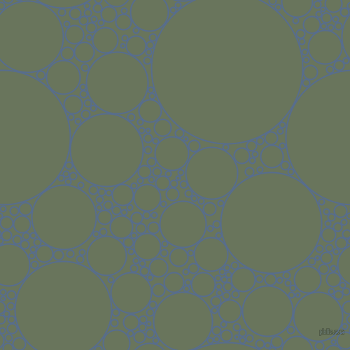 bubbles, circles, sponge, big, medium, small, 2 pixel line width, Kashmir Blue and Willow Grove circles bubbles sponge soap seamless tileable
