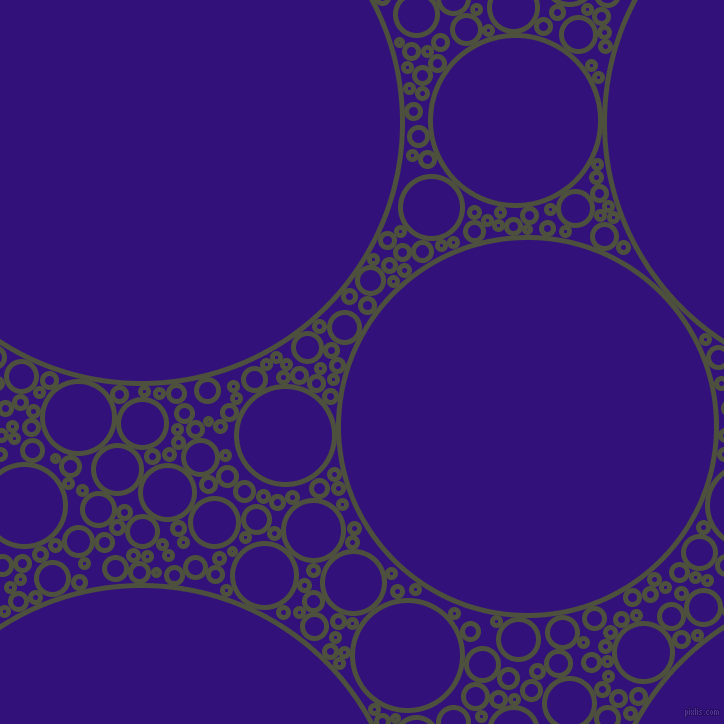 bubbles, circles, sponge, big, medium, small, 5 pixel line width, Kelp and Persian Indigo circles bubbles sponge soap seamless tileable