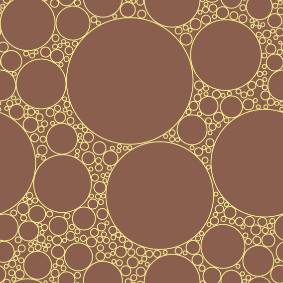 bubbles, circles, sponge, big, medium, small, 2 pixel line width, Khaki and Spicy Mix circles bubbles sponge soap seamless tileable