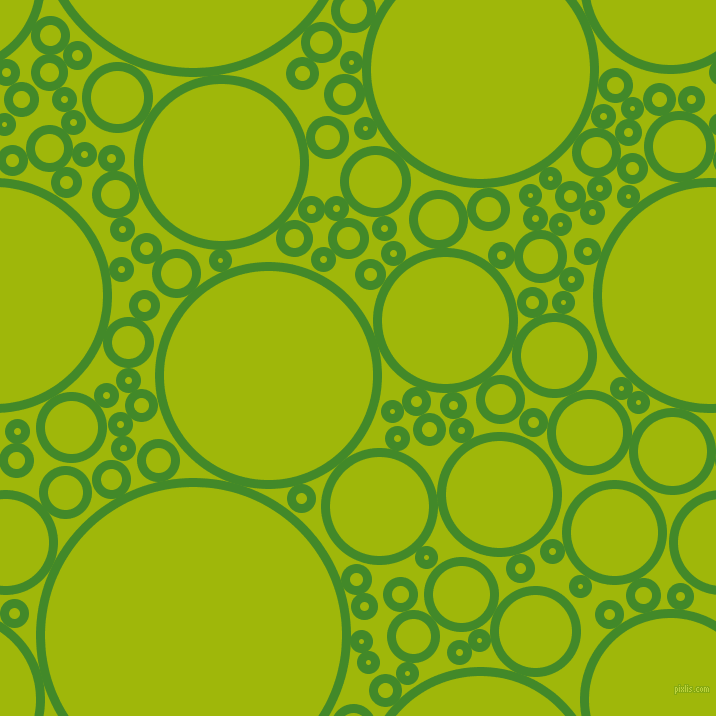 bubbles, circles, sponge, big, medium, small, 9 pixel line width, La Palma and Citrus circles bubbles sponge soap seamless tileable