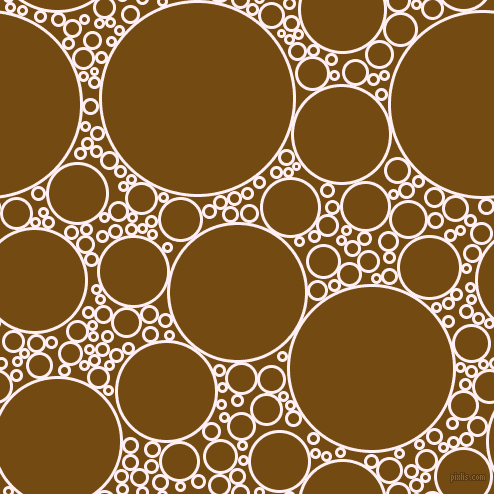 bubbles, circles, sponge, big, medium, small, 3 pixel line width, Lavender Blush and Raw Umber circles bubbles sponge soap seamless tileable