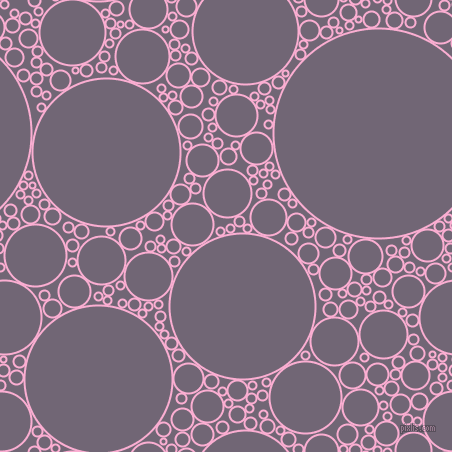 bubbles, circles, sponge, big, medium, small, 2 pixel line width, Lavender Pink and Rum circles bubbles sponge soap seamless tileable