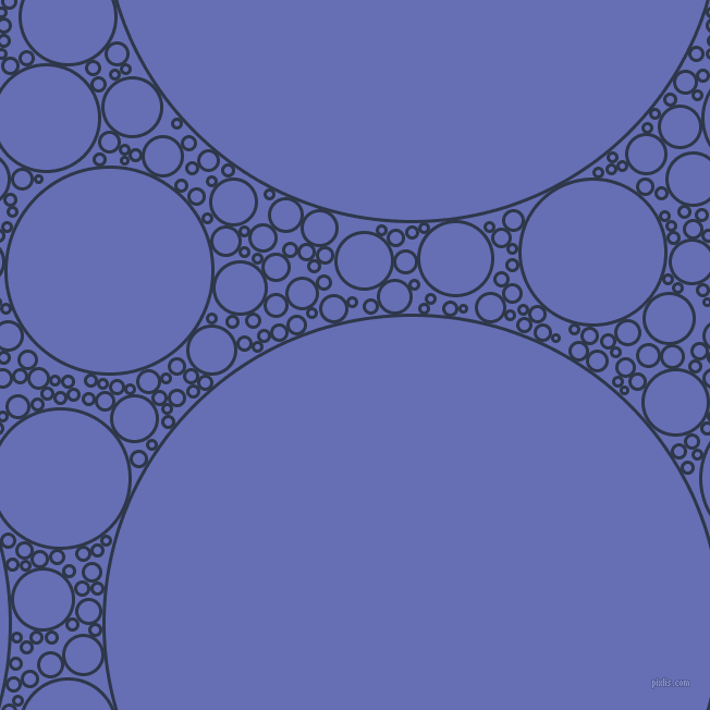 bubbles, circles, sponge, big, medium, small, 3 pixel line width, Licorice and Chetwode Blue circles bubbles sponge soap seamless tileable