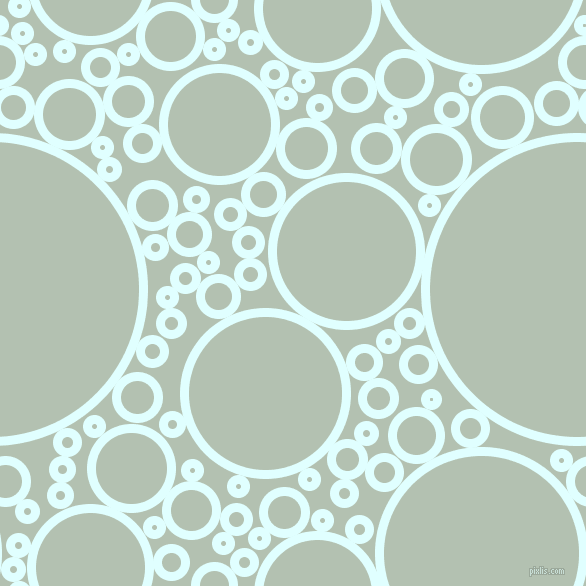 bubbles, circles, sponge, big, medium, small, 9 pixel line widthLight Cyan and Rainee circles bubbles sponge soap seamless tileable