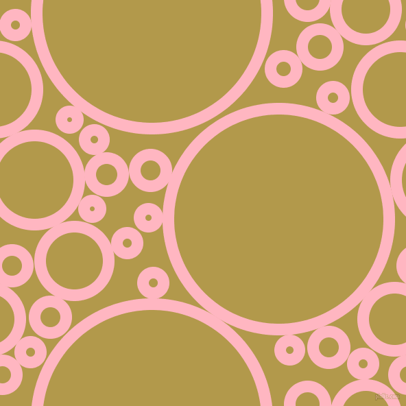 bubbles, circles, sponge, big, medium, small, 17 pixel line width, Light Pink and Husk circles bubbles sponge soap seamless tileable