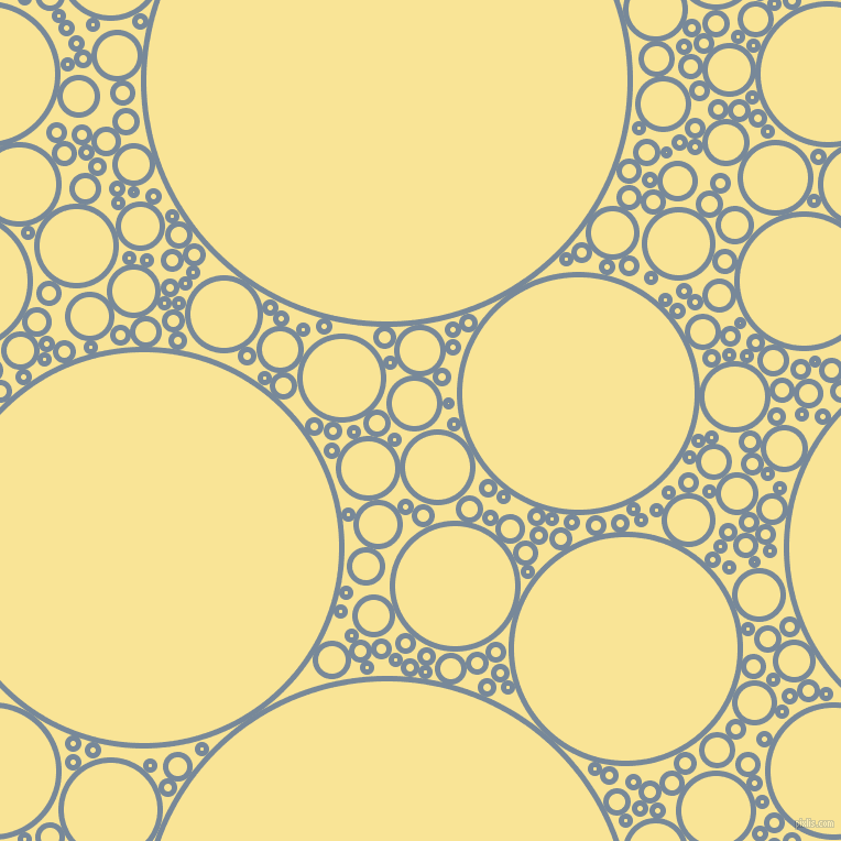 bubbles, circles, sponge, big, medium, small, 5 pixel line width, Light Slate Grey and Vis Vis circles bubbles sponge soap seamless tileable
