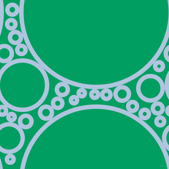 bubbles, circles, sponge, big, medium, small, 17 pixel line width, Light Steel Blue and Shamrock Green circles bubbles sponge soap seamless tileable