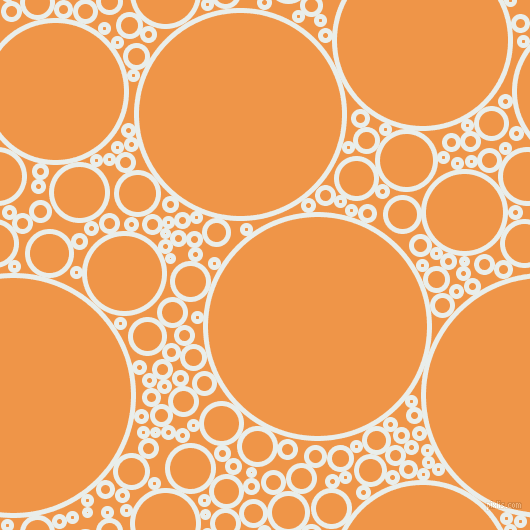 bubbles, circles, sponge, big, medium, small, 5 pixel line width, Lily White and Sea Buckthorn circles bubbles sponge soap seamless tileable