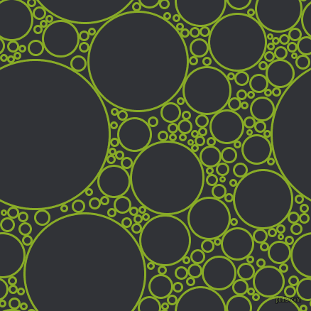 bubbles, circles, sponge, big, medium, small, 3 pixel line width, Limerick and Ebony circles bubbles sponge soap seamless tileable
