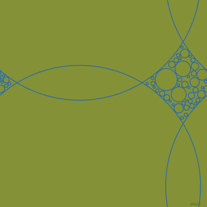 bubbles, circles, sponge, big, medium, small, 3 pixel line width, Lochmara and Wasabi circles bubbles sponge soap seamless tileable