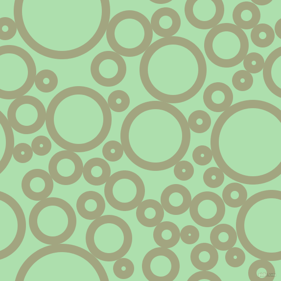 bubbles, circles, sponge, big, medium, small, 17 pixel line width, Locust and Moss Green circles bubbles sponge soap seamless tileable