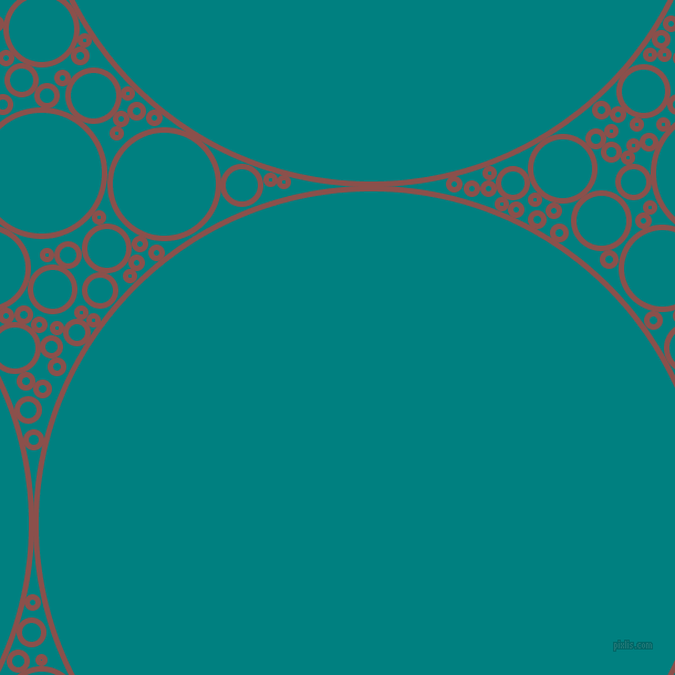 bubbles, circles, sponge, big, medium, small, 5 pixel line width, Lotus and Teal circles bubbles sponge soap seamless tileable