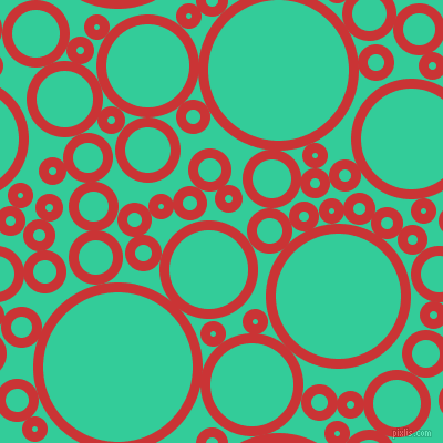 bubbles, circles, sponge, big, medium, small, 9 pixel line width, Mahogany and Shamrock circles bubbles sponge soap seamless tileable