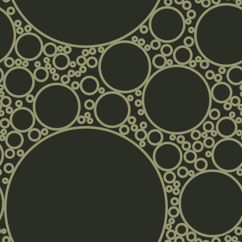 bubbles, circles, sponge, big, medium, small, 5 pixel line width, Malachite Green and Rangoon Green circles bubbles sponge soap seamless tileable