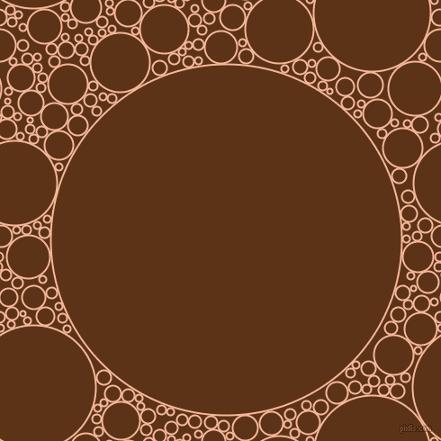 bubbles, circles, sponge, big, medium, small, 2 pixel line width, Mandys Pink and Baker