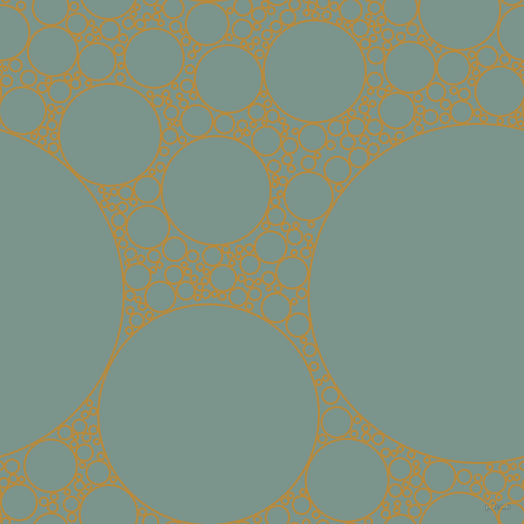 bubbles, circles, sponge, big, medium, small, 3 pixel line width, Marigold and Granny Smith circles bubbles sponge soap seamless tileable