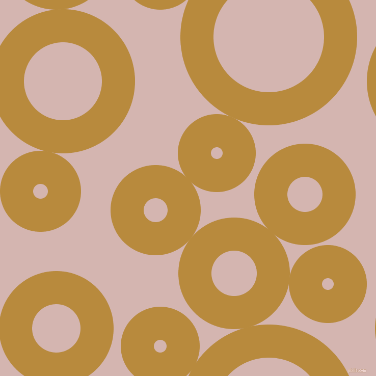 bubbles, circles, sponge, big, medium, small, 65 pixel line width, Marigold and Oyster Pink circles bubbles sponge soap seamless tileable