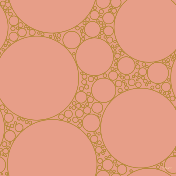 bubbles, circles, sponge, big, medium, small, 3 pixel line width, Marigold and Tonys Pink circles bubbles sponge soap seamless tileable