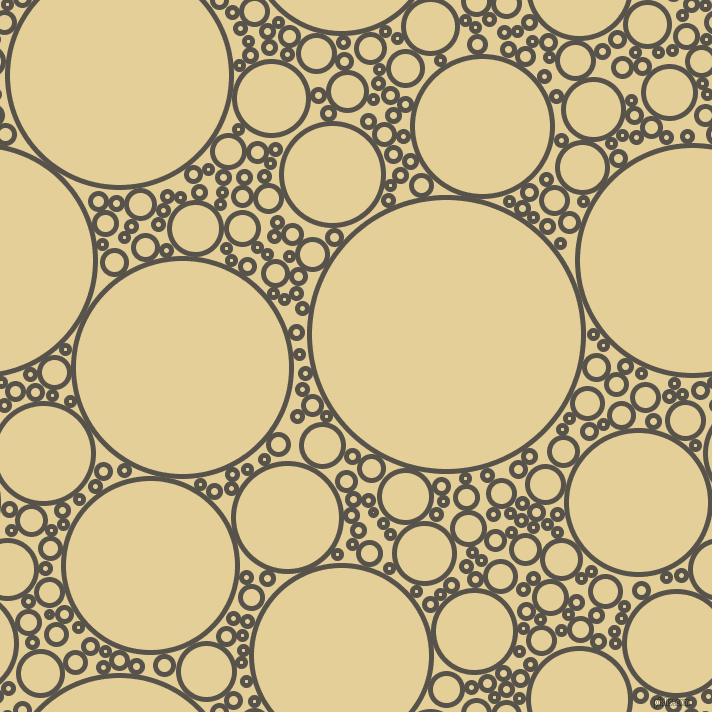 bubbles, circles, sponge, big, medium, small, 5 pixel line width, Masala and Double Colonial White circles bubbles sponge soap seamless tileable