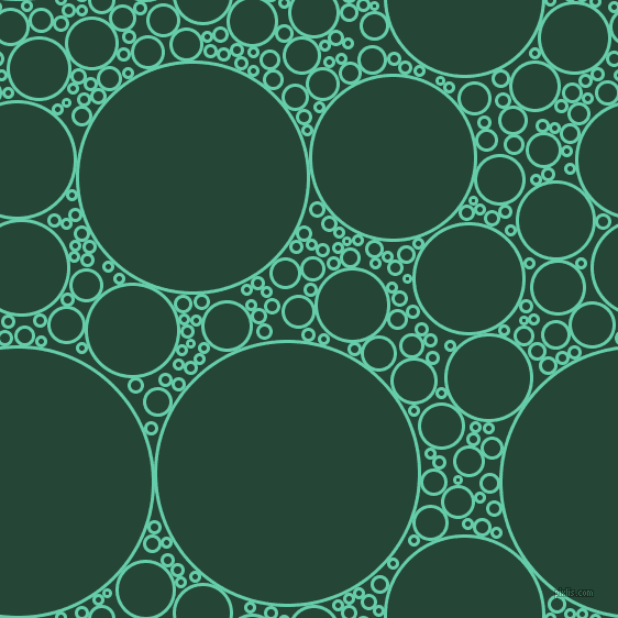 bubbles, circles, sponge, big, medium, small, 3 pixel line width, Medium Aquamarine and Bottle Green circles bubbles sponge soap seamless tileable