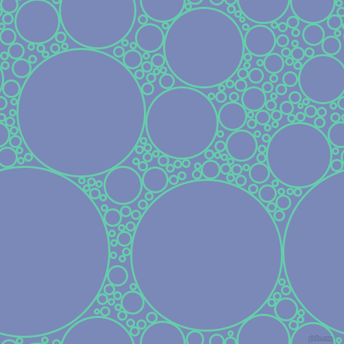 bubbles, circles, sponge, big, medium, small, 3 pixel line width, Medium Aquamarine and Wild Blue Yonder circles bubbles sponge soap seamless tileable