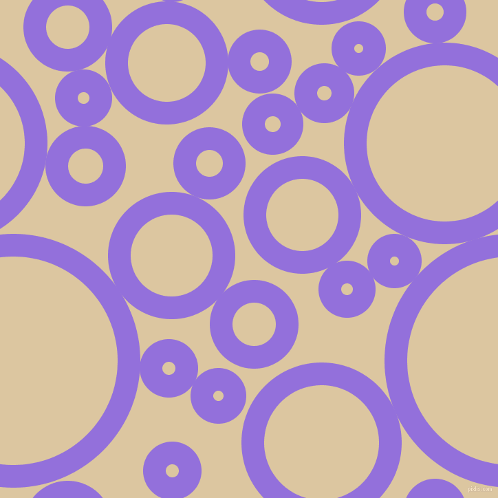 bubbles, circles, sponge, big, medium, small, 33 pixel line width, Medium Purple and Raffia circles bubbles sponge soap seamless tileable