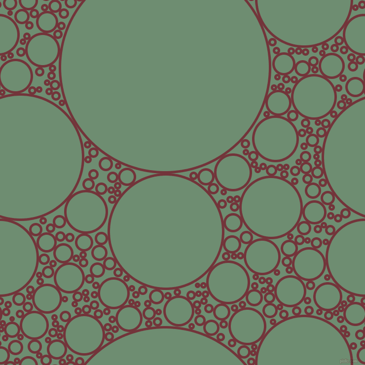 bubbles, circles, sponge, big, medium, small, 5 pixel line width, Merlot and Laurel circles bubbles sponge soap seamless tileable