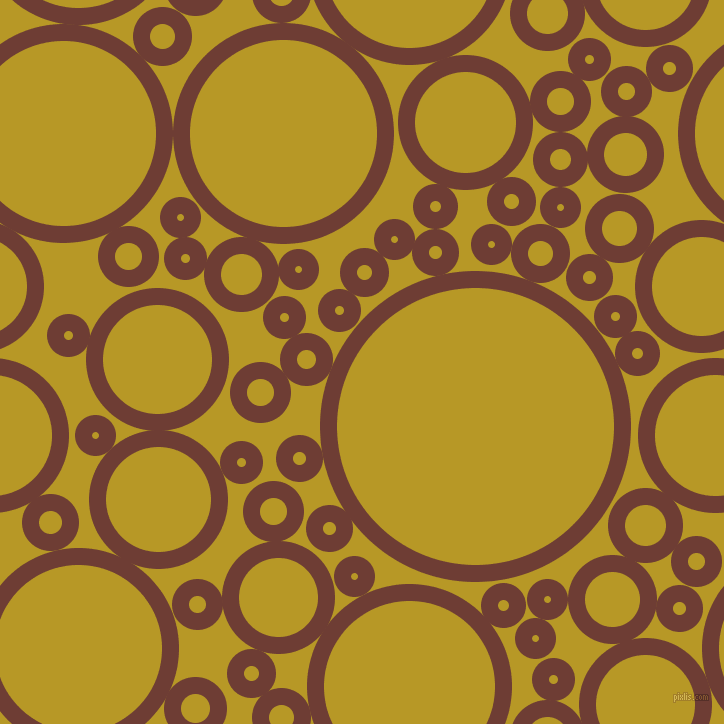 bubbles, circles, sponge, big, medium, small, 17 pixel line width, Metallic Copper and Sahara circles bubbles sponge soap seamless tileable