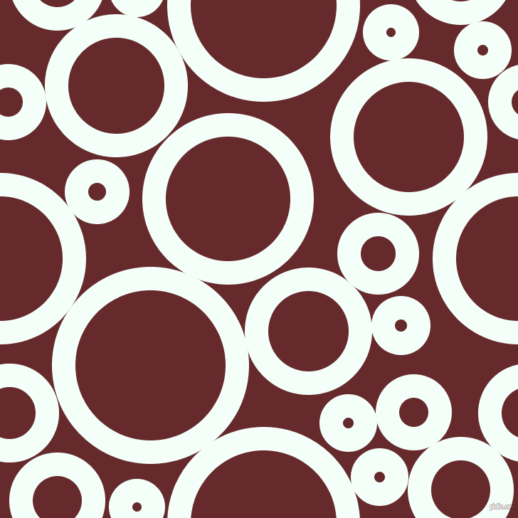 bubbles, circles, sponge, big, medium, small, 33 pixel line width, Mint Cream and Red Devil circles bubbles sponge soap seamless tileable