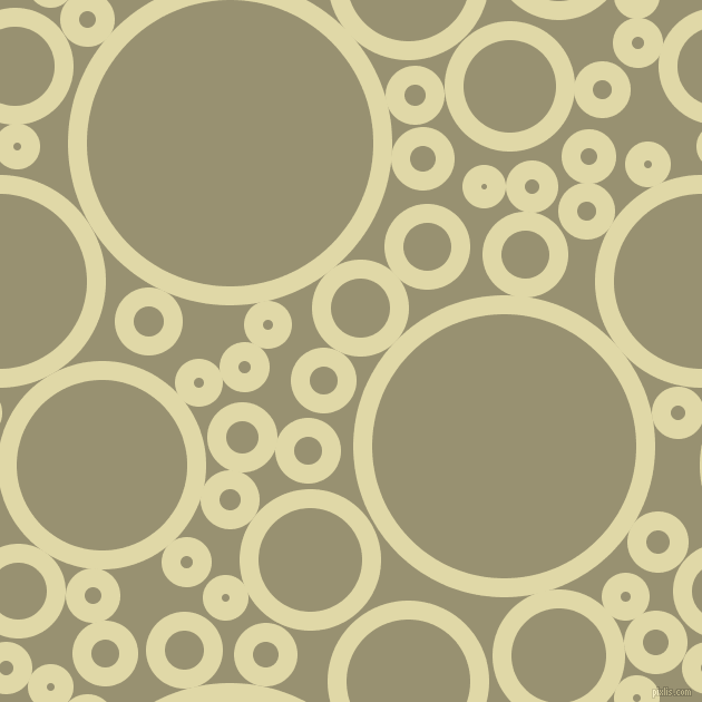 bubbles, circles, sponge, big, medium, small, 17 pixel line width, Mint Julep and Gurkha circles bubbles sponge soap seamless tileable