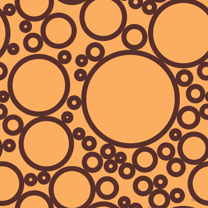 bubbles, circles, sponge, big, medium, small, 17 pixel line width, Moccaccino and Rajah circles bubbles sponge soap seamless tileable