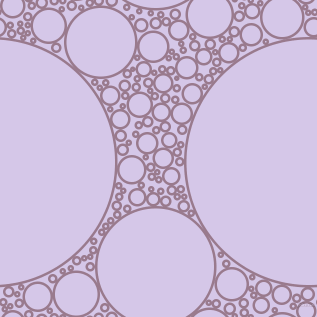 bubbles, circles, sponge, big, medium, small, 5 pixel line width, Mountbatten Pink and Fog circles bubbles sponge soap seamless tileable