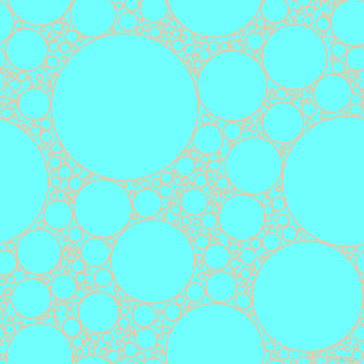 bubbles, circles, sponge, big, medium, small, 3 pixel line width, Negroni and Baby Blue circles bubbles sponge soap seamless tileable