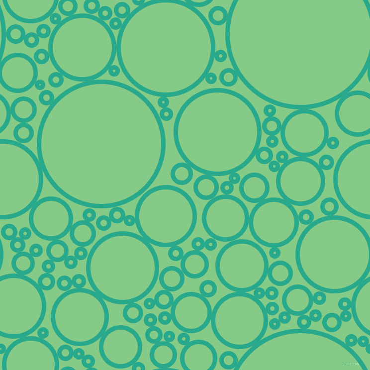 bubbles, circles, sponge, big, medium, small, 9 pixel line width, Niagara and De York circles bubbles sponge soap seamless tileable