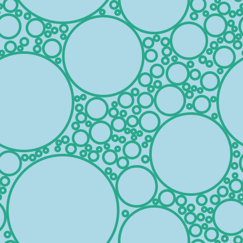 bubbles, circles, sponge, big, medium, small, 5 pixel line width, Niagara and Light Blue circles bubbles sponge soap seamless tileable